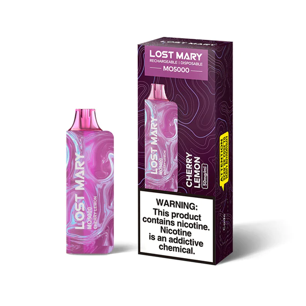 Lost Mary MO5000 Cherry Lemon Disposable Vape Review